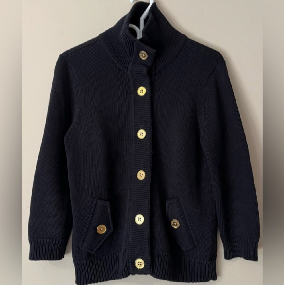 Ralph Lauren Classic NAVY Button-Up Jacket